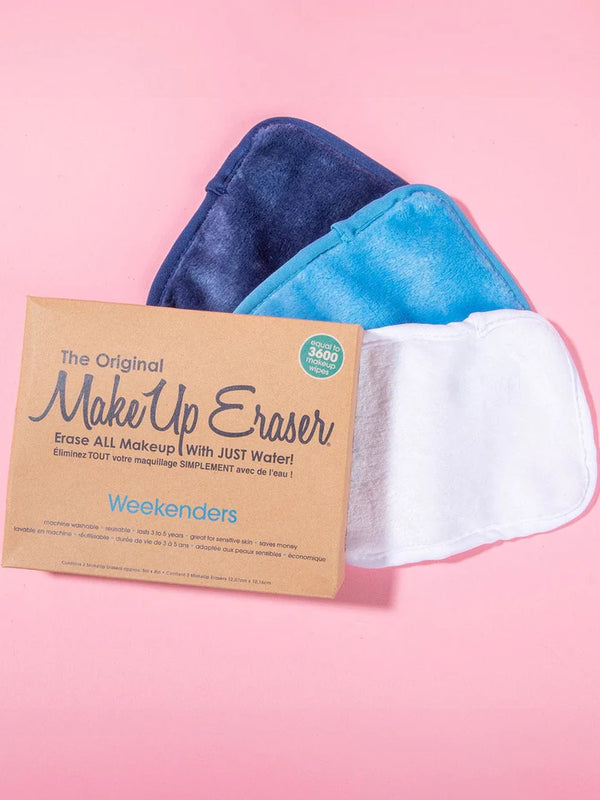 Makeup Eraser weekenders Blue 3 Day - Set - Original Skin Therapy